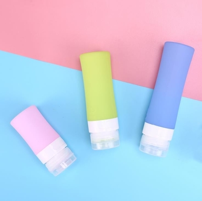 Liquid Silicone Travel Packing Bottle , Silicone Travel Tubes With Custom Logo