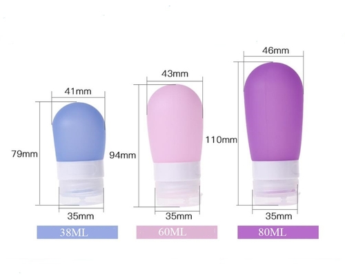 Beauty Airline 100ml Silicone Travel Packing Bottle Sphere Ball Shape