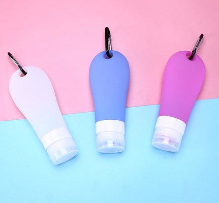 Mini Leak Proof Silicone Travel Packing Bottle Jars Lightweight Plane Carry