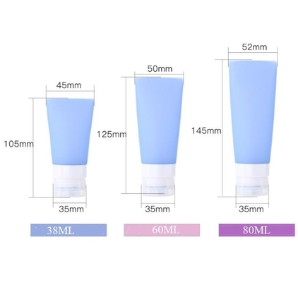 Refillable Lotion Silicone Travel Packing Bottle , Silicone Toiletry Bottles Durable