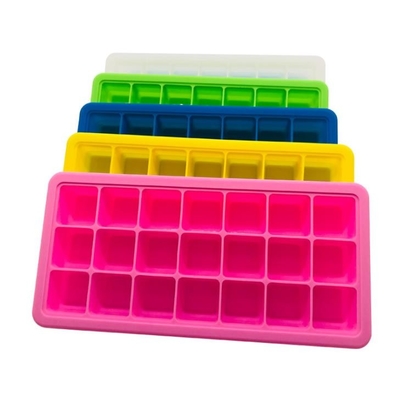 Ball Silicone Ice Cube Molds , Personalized Ice Cube Trays Large Square