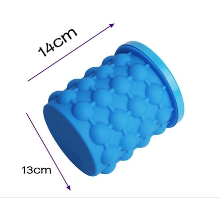 Huge Silicone Ice Cube Molds Can  Bucke Custom Colors For Cooling Wine