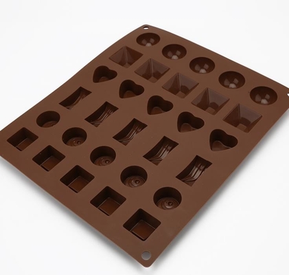 Multi Style Candy Making Molds , Mini Chocolate Molds 3d Christmas Easy Storage