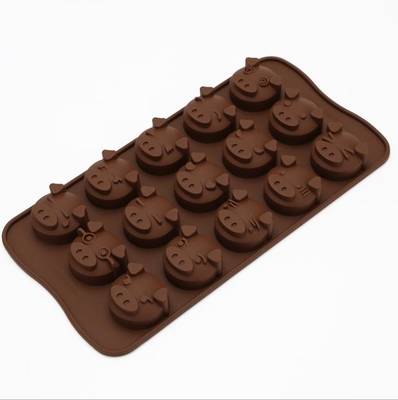 Animal Plastic Silicone Chocolate Molds Tool Heat Resistant Professional