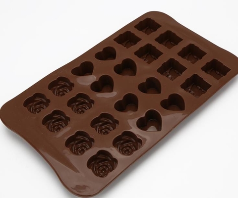 Birthday Silicone Sweet Moulds , Funny Silicone Hard Candy Molds FDA Approved