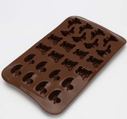 Animal Shaped Silicone Chocolate Molds Unique Deisgn For Kids Children