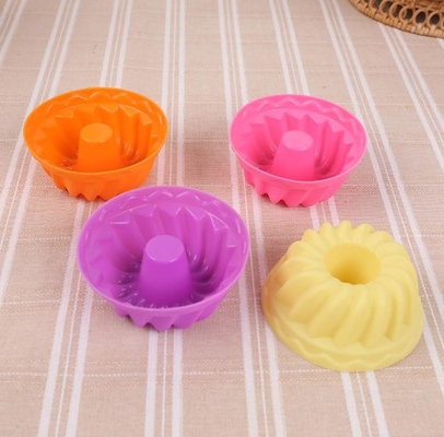 Screw Shape Silicone Cupcake Molds Kids Favorable Eco Friendly Freezer Safe