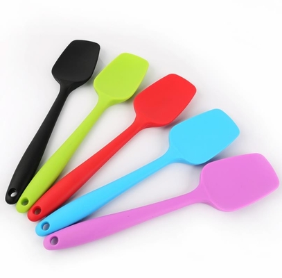 High Temperature Core Silicone Non Stick Spatula Large Size Customized Color