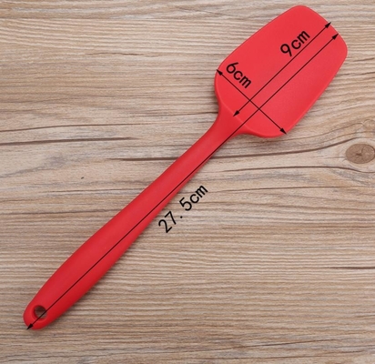 High Temperature Core Silicone Non Stick Spatula Large Size Customized Color