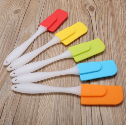 Sandy Surface Handle Silicone Cooking Utensils Small Size Lightweight