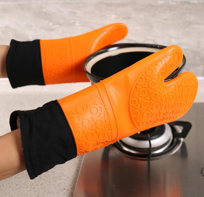 Professional Microwave Oven  Silicone Kitchen Gloves Pair Lightweigtht