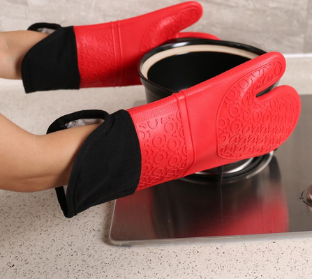 Individual Long Sleeve Silicone Hand Gloves Full Protection Insulated