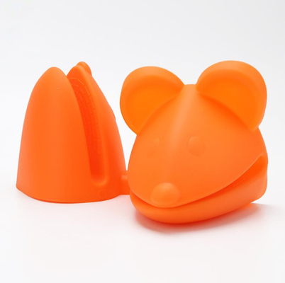 Cartoon Mouse Decorative Baking Silicone Oven Mitts Kitchen Accessories