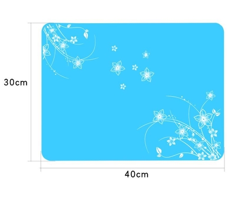 Flower Silicone Kids Product Size 40*30CM*0.85MM Flexibale Space Saving
