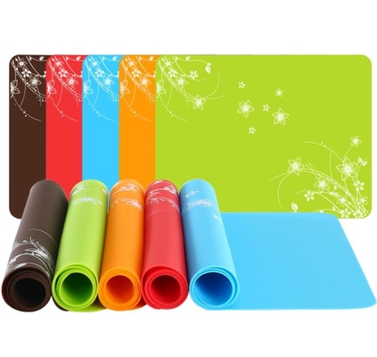 Flower Silicone Kids Product Size 40*30CM*0.85MM Flexibale Space Saving