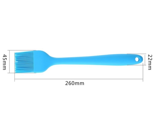 Large sizes full Food Grade Silicone Baking Brush with Nylon insde
