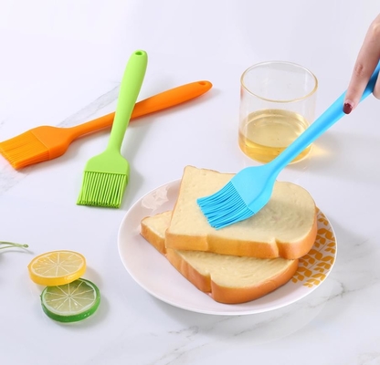 Large sizes full Food Grade Silicone Baking Brush with Nylon insde