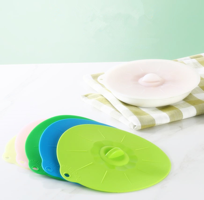 Medium  sizes Food Grade standard Silicone Food Preservation Bowl Cover lid