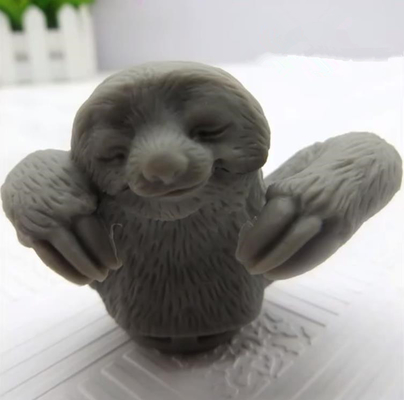 Animal sloth shaped Grey Color   Food Grade Silicone Tea infuser BPA Free