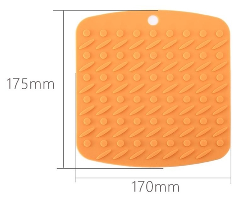 Novelty Round Dots Silicone Kitchen Tools Anti Slip BPA Free Decorative
