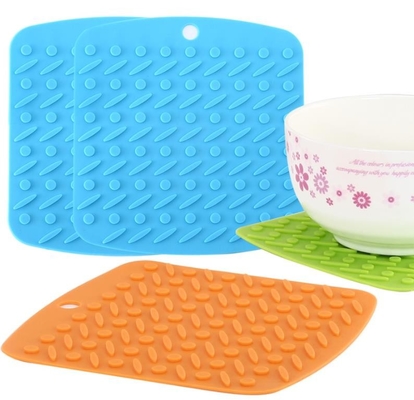 Novelty Round Dots Silicone Kitchen Tools Anti Slip BPA Free Decorative