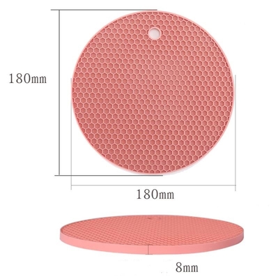 Fun 8MM Thick Silicone Kitchen Tools Mat Safe Accessories For Dining Table