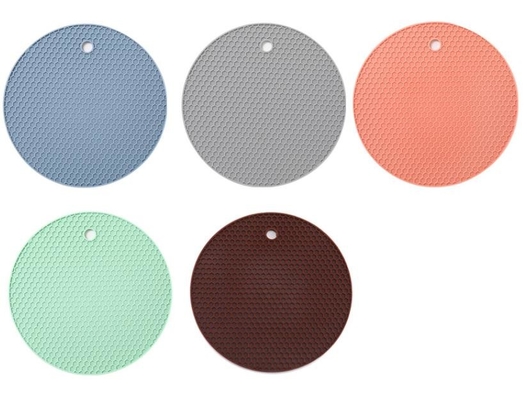 Thikcened Core Silicone Utensils , Silicone Feeding Mat 3MM Anti Bacteria