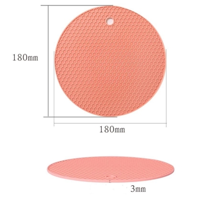 Thikcened Core Silicone Utensils , Silicone Feeding Mat 3MM Anti Bacteria