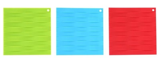 Wovened Silicone Tool Set Colorful Cooking Accessories Flexible Soft