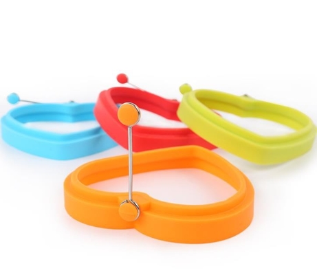 Heart Silicone Kitchen Tools Cute Look BPA Free For Kid Children Breakfast