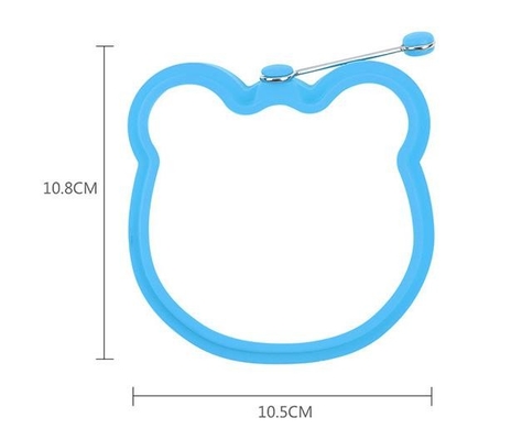 BPA Free Silicone Kitchen Tools Cat Shape For Fried Egg Cooking