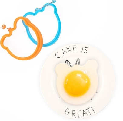BPA Free Silicone Kitchen Tools Cat Shape For Fried Egg Cooking