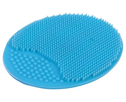FDA Super Soft Oval Silicone Facial Cleaning Brush For Body And Face