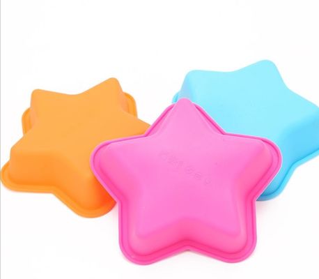 Unique Design Silicone Cake Molds , Silicone Baking Tins Long Lifespan